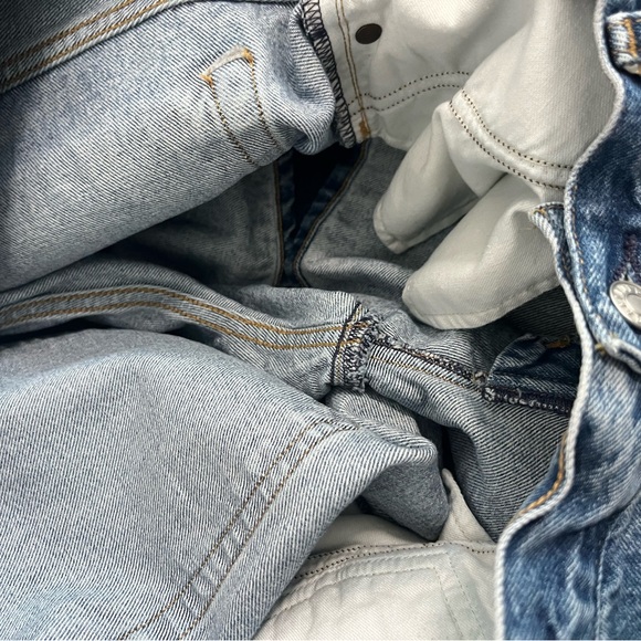 Agolde Blue Jean Shorts 34 - Picture 7 of 10